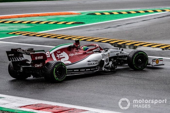 Antonio Giovinazzi, Alfa Romeo Racing C38, gira