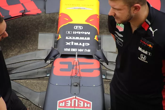 Red Bull Racing RB15 front detail