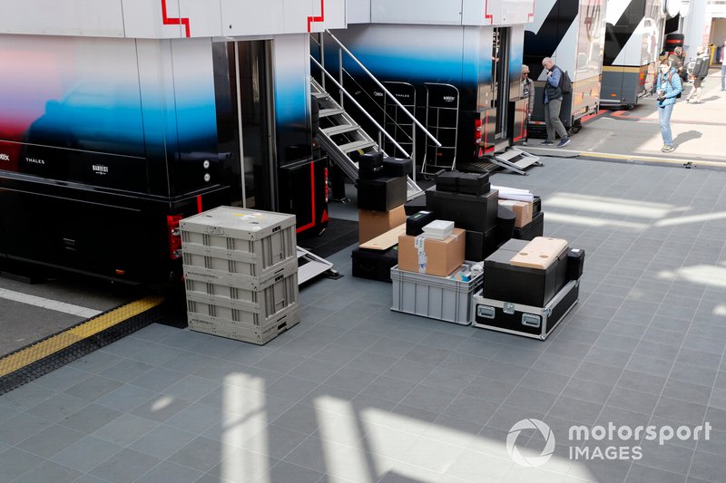 Williams Racing freight