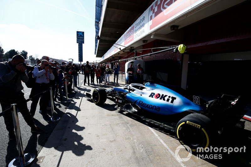Les photographes prennent en photo la Williams FW42