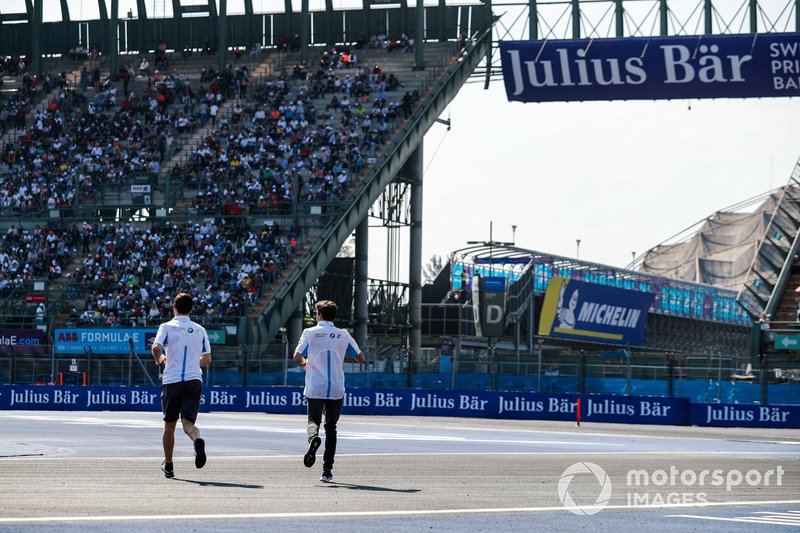 Alexander Sims  BMW I Andretti Motorsports and Antonio Felix da Costa, BMW I Andretti Motorsports at the drivers' presentation