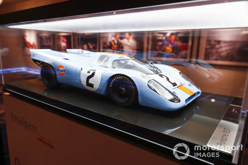 Il modellino di una Porsche 917