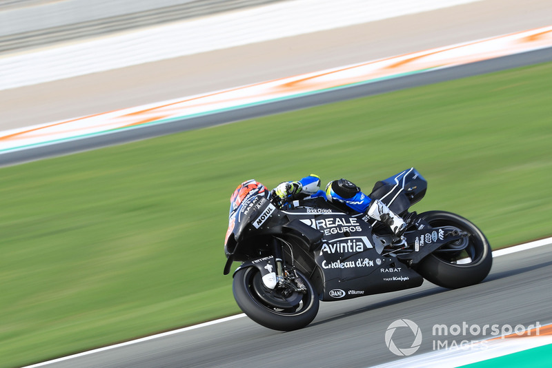 Tito Rabat (Avintia Racing) a fait son retour après sa lourde blessure