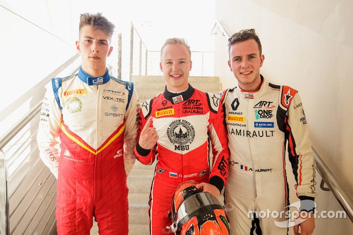 Leonardo Pulcini, Campos Racing, Nikita Mazepin, ART Grand Prix, Anthoine Hubert, ART Grand Prix