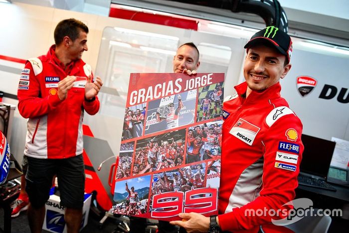 Jorge Lorenzo, despedida Ducati