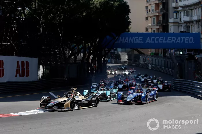 Antonio Felix Da Costa, DS Techeetah, DS E-Tense FE21, Mitch Evans, Jaguar Racing, Jaguar I-TYPE 5, Robin Frijns, Envision Virgin Racing, Audi e-tron FE07
