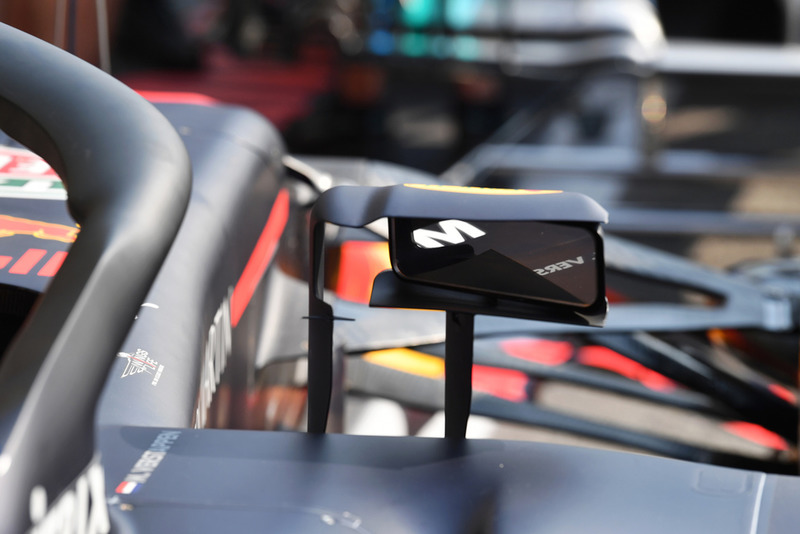 Rétroviseur de la Red Bull Racing RB14
