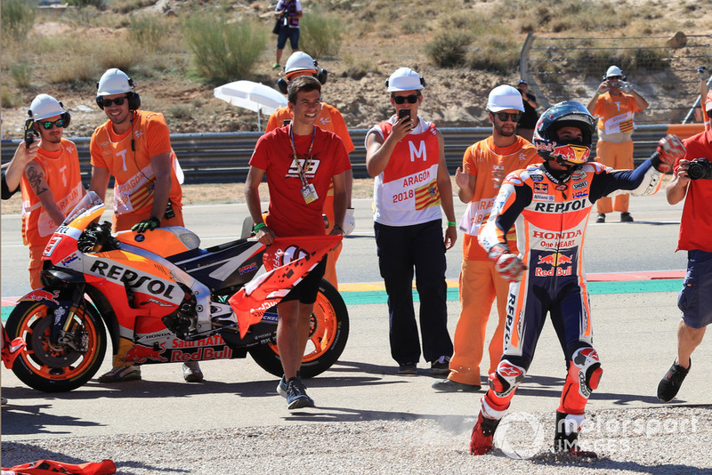 Il vincitore della gara Marc Marquez, Repsol Honda Team