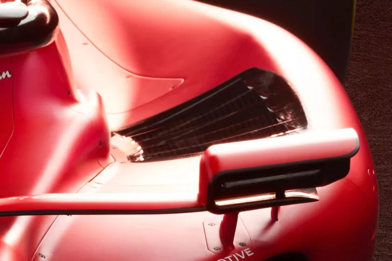 Ferrari SF-23. detail