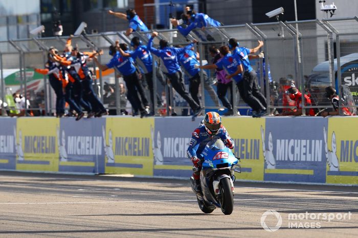 GP de Aragón: Alex Rins, Team Suzuki MotoGP