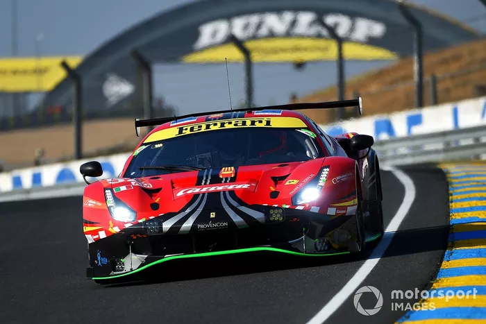 #52 AF Corse Ferrari 488 GTE Evo: Cristoph Ulrich, Steffen Görig, Alexander West