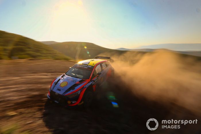 Ott Tanak, Martin Jarveoja, Hyundai World Rally Team Hyundai i20 N Rally1