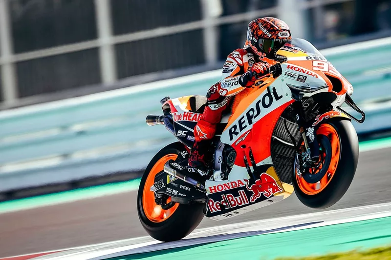 Marc Márquez de retour en piste à Misano