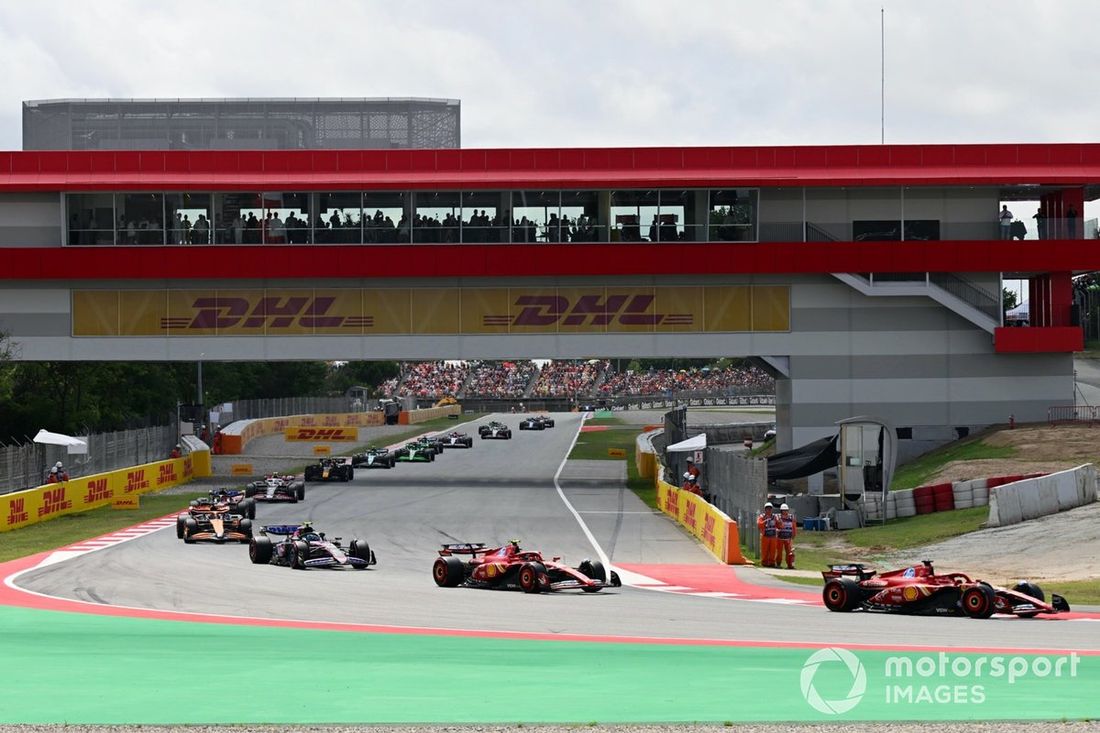 Charles Leclerc, Ferrari SF-24, Carlos Sainz, Ferrari SF-24, Pierre Gasly, Alpine A524