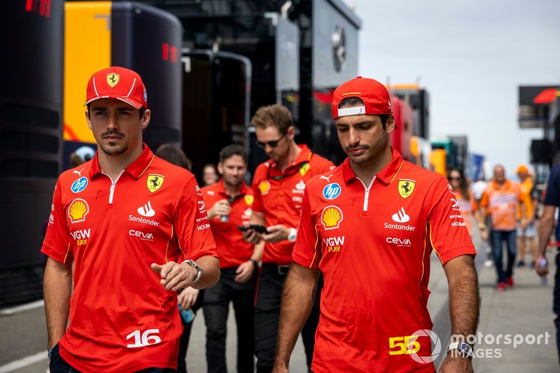 Charles Leclerc, Scuderia Ferrari, Carlos Sainz