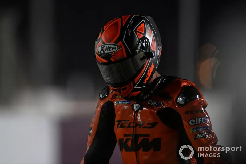 Caída de Danilo Petrucci, KTM Tech3 