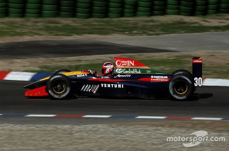 美しきF1マシン：ヴェンチュリLC92「片山右京がデビュー。色も形