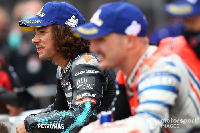 Ganador de la pole Franco Morbidelli, Petronas Yamaha SRT