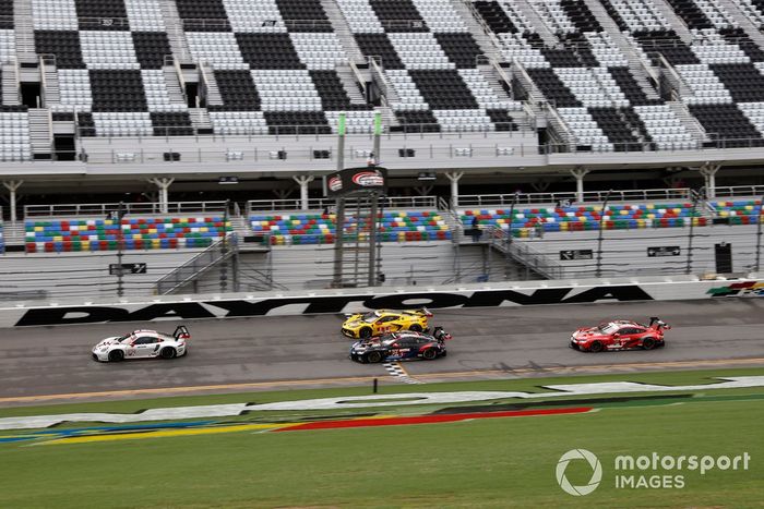 #912 Porsche GT Team Porsche 911 RSR - 19, GTLM: Laurens Vanthoor, Earl Bamber, #24 BMW Team RLL BMW M8 GTE, GTLM: John Edwards, Jesse Krohn, #3 Corvette Racing Corvette C8.R, GTLM: Antonio Garcia, Jordan Taylor, #25 BMW Team RLL BMW M8 GTE, GTLM: Connor De Phillippi, Bruno Spengler  