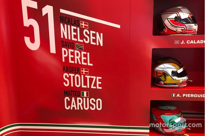 Preparación en Ferrari para las 24h de Le Mans virtuales