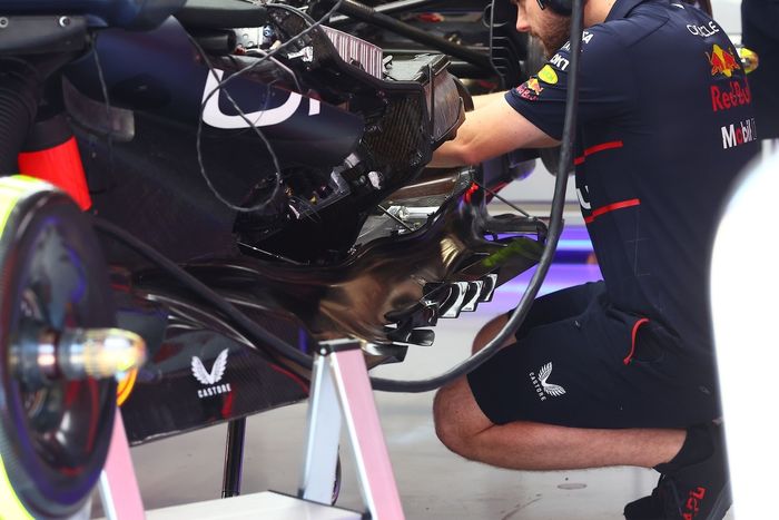 Dettaglio tecnico Red Bull