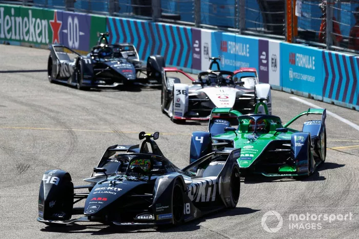 Edoardo Mortara, Venturi Racing, Silver Arrow 02, Robin Frijns, Envision Racing, Audi e-tron FE07, Andre Lotterer, Porsche, Porsche 99X Electric