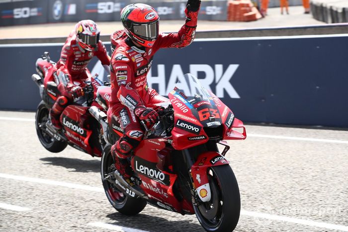 Ganador de la pole Francesco Bagnaia, Ducati Team