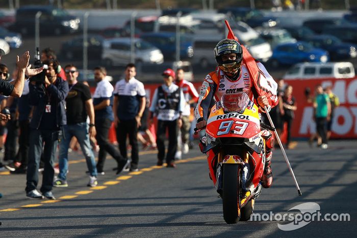 Marc Marquez ganador de la carrera, Repsol Honda Team
