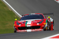 #55 AF Corse Ferrari 458 GT3: Claudio Sdanewitsch, Stéphane Lemeret
