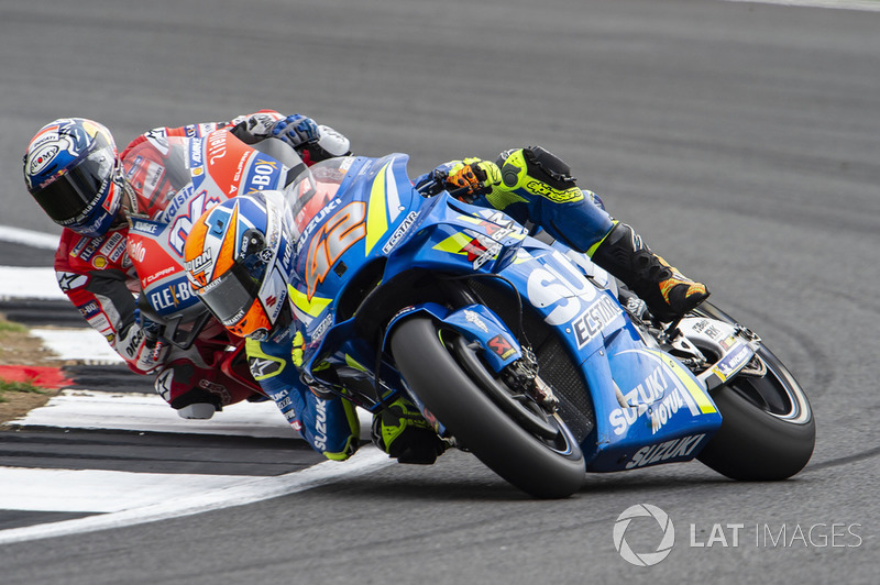 Andrea Dovizioso et Álex Rins