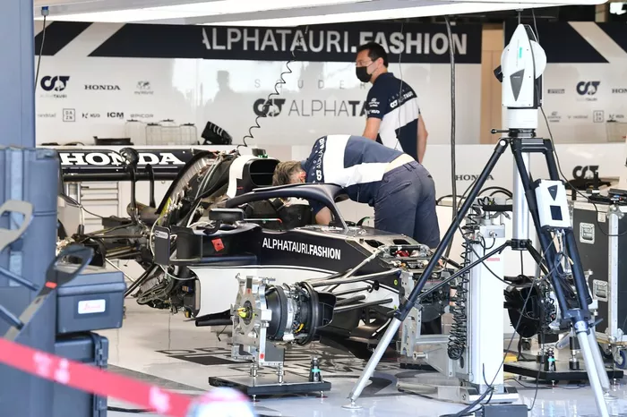Detalles del AlphaTauri AT02