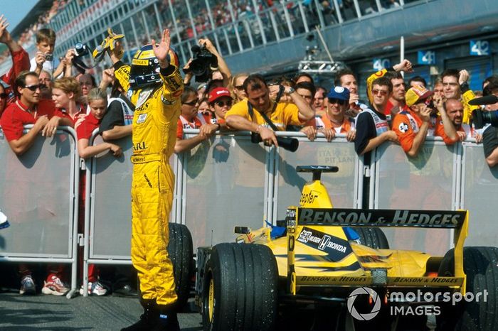 Ganador Heinz-Harald Frentzen, Jordan Mugen Honda