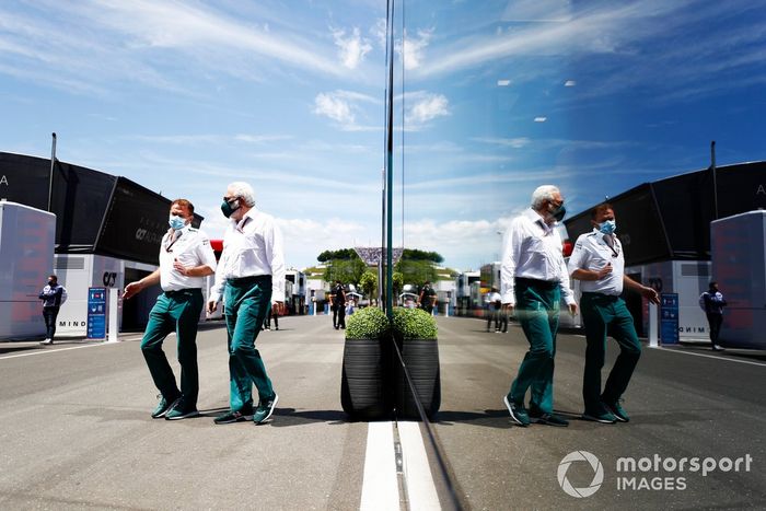 Lawrence Stroll, propietario de Aston Martin F1