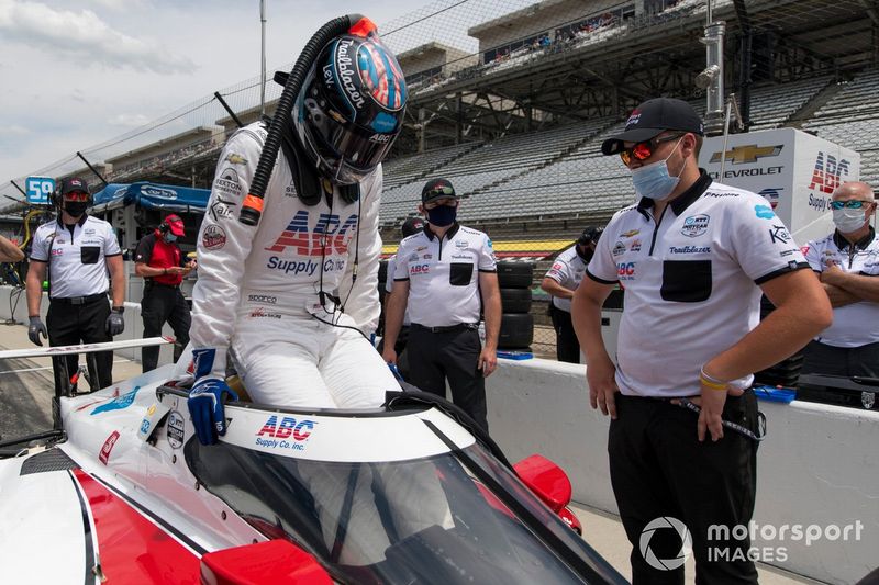 JR Hildebrand, A.J. Foyt Enterprises Chevrolet