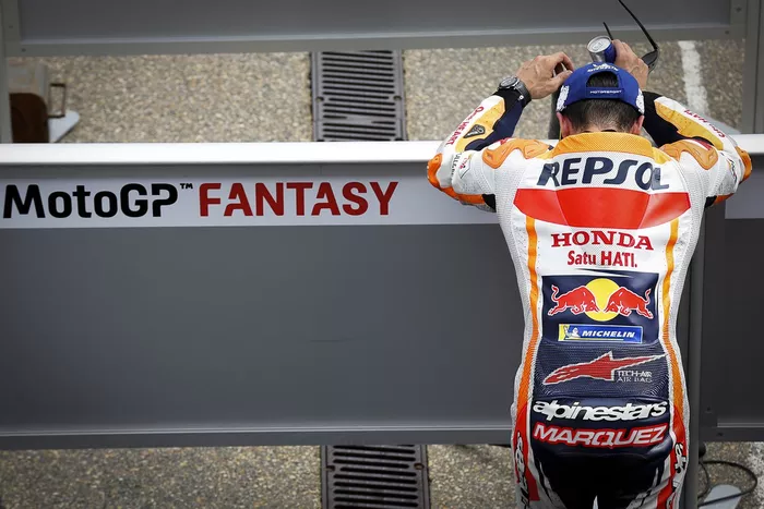 Ganador Marc Márquez, Repsol Honda Team celebra