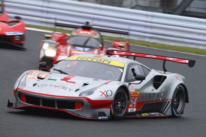 #54 AF Corse Ferrari 488 GTE EVO: Thomas Flohr, Francesco Castellacci, Davide Rigon