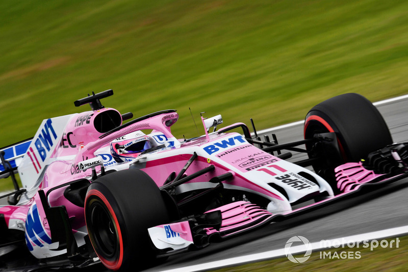 12: Sergio Perez, Racing Point Force India VJM11: 1:08.741