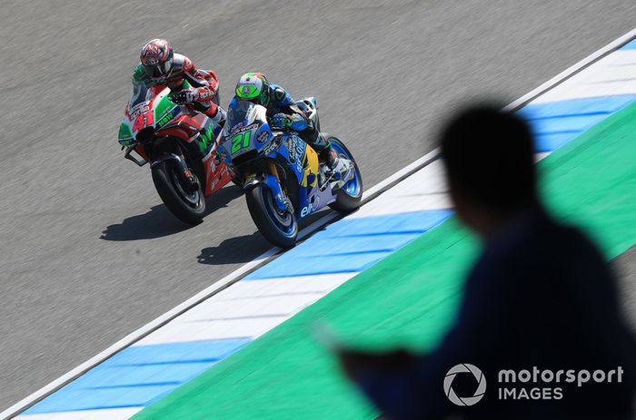 Aleix Espargaro, Aprilia Racing Team Gresini, Franco Morbidelli, Estrella Galicia 0,0 Marc VDS