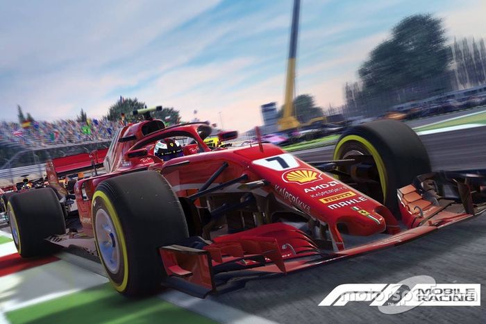 Captura del F1 Mobile Racing