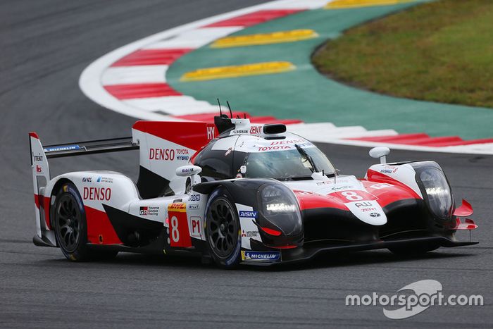 #8 Toyota Gazoo Racing Toyota TS050: Sébastien Buemi, Kazuki Nakajima, Fernando Alonso