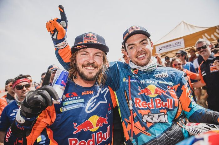 #1 Red Bull KTM Factory Team: Matthias Walkner, Toby Price