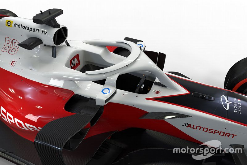 Mock-up monoposto di F1 Motorsport Network