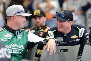 Kyle Busch, Richard Childress Racing Chevrolet, Ryan Preece, Roush Fenway Keselowski Racing Ford