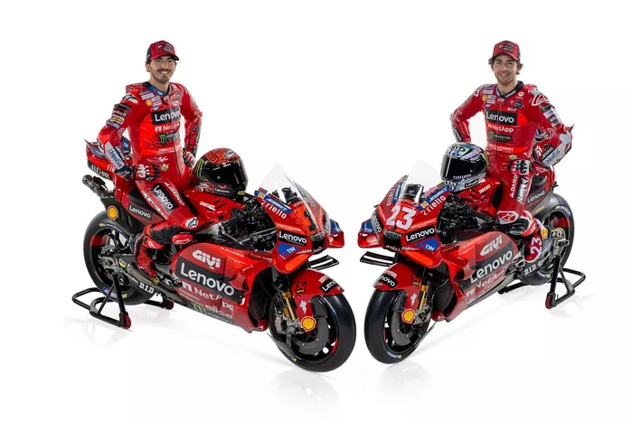 Francesco Bagnaia, Equipo Ducati, Enea Bastianini, Equipo Ducati