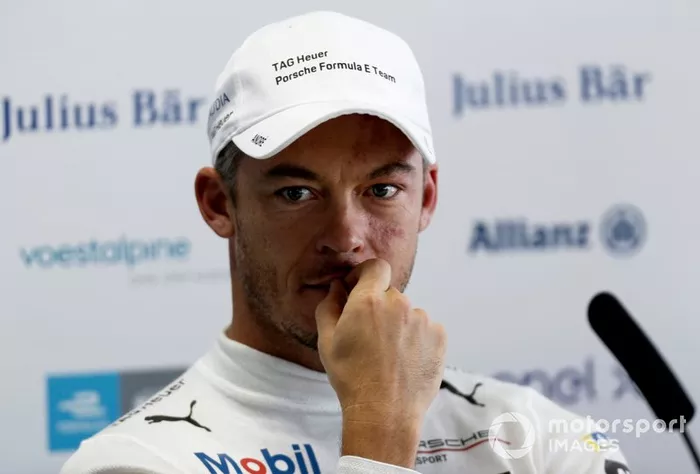 Andre Lotterer, Tag Heuer Porsche in the press conference