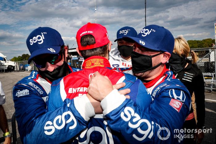 Podio: Alex Palou, Chip Ganassi Racing Honda