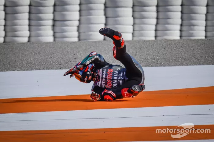 Accidente de Fabio Quartararo, Petronas Yamaha SRT