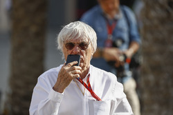 Bernie Ecclestone, président d'honneur Formule 1