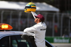 Polesitter Lewis Hamilton, Mercedes AMG F1