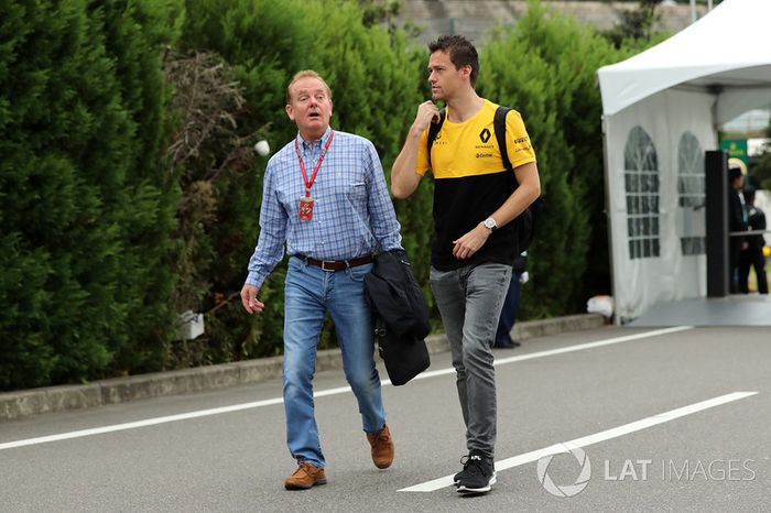 Jolyon Palmer, Renault Sport F1 Team co su padre Jonathan Plamer